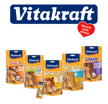 Vitakraft: snack e prodotti per igiene orale del cane