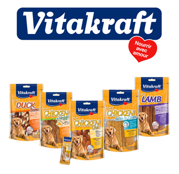 Vitakraft: snack e prodotti per igiene orale del cane